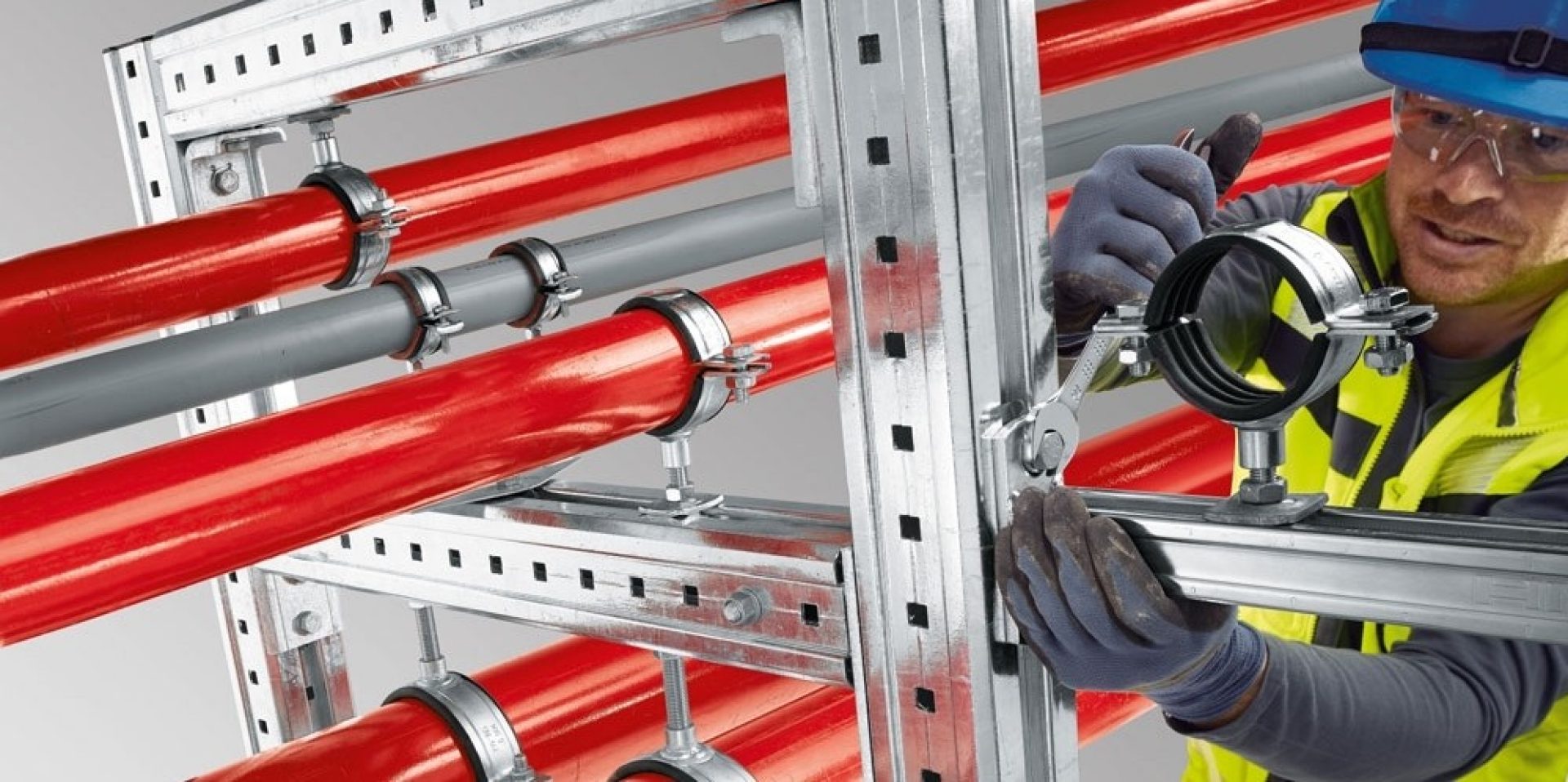 Hilti piping solution MIQ system for heavy duty applications