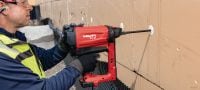GX-IE Gas-actuated insulation nailer Gas nailer for insulation fastening on soft and some tough concrete Applications 1
