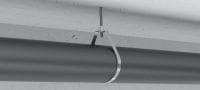 LH Sprinkler loop hanger Galvanised sprinkler loop hanger with FM and UL approvals for fire sprinkler applications Applications 1