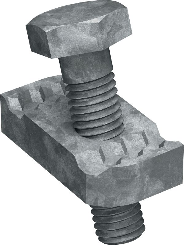 MT-S-RS OC Rod stiffener Pre-assembled connector for fastening strut channel around threaded rod to provide seismic, for outdoor use with low pollution