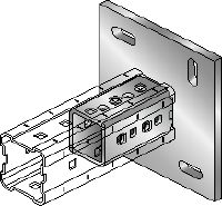 Flat washer DIN 9021 M16 zinced Hot-dip galvanised (HDG) baseplate for fastening MI-90 girders to concrete using two anchors