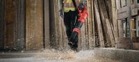Go to slide 4 of 4: NBL 6-22 cordless blower Powerful jobsite blower for clearing jobsite debris and preparing work surfaces (Nuron battery platform) Applications 3