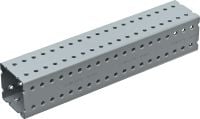 MT-90 OC Box profile heavy-duty box profile for use with MT-TFB components in outdoor environments