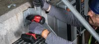 Go to slide 5 of 5: SIW 2-A12 Cordless impact wrench Subcompact-class cordless impact wrench with 3/8” friction ring anvil for economical anchoring and bolting, especially in cramped spaces Applications 3