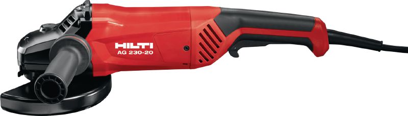 AG 230-20D Angle grinder 2000W angle grinder with dead man’s switch, for cutting and grinding metal with discs up to 230 mm