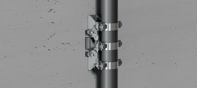 MFP-CH fixed point compact Galvanised compact fixed point for heavy-duty applications up to 22 kN Applications 1