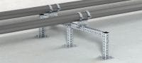 MIC-T Hot-dip galvanised (HDG) connector for fastening MI girders perpendicularly to one another Applications 2
