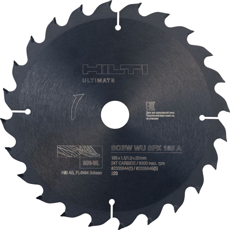 165 skill clearance saw blade