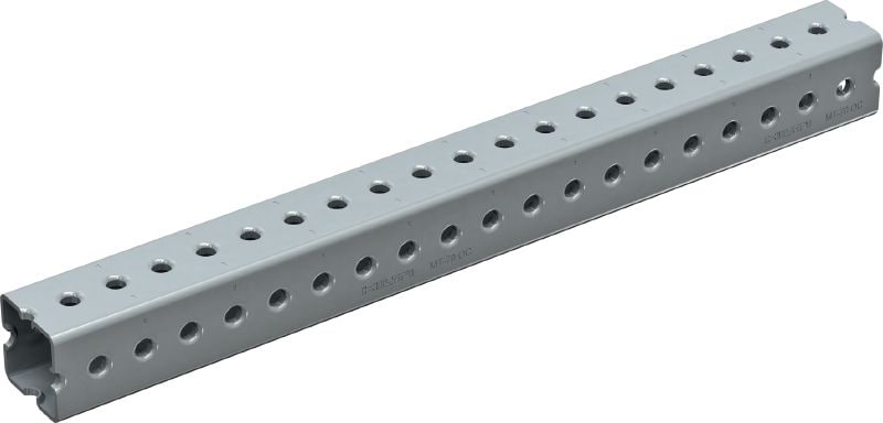 MT-70 OC Box profile heavy-duty box profile for use with MT-TFB components in outdoor environments