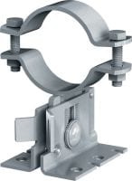 MP-PS 1-1 pipe shoe Outdoor coated (OC) pipe shoe with height and slope adjustability for heavy industrial applications with outer pipe diameters of 21-173 mm (1/2 to 6)