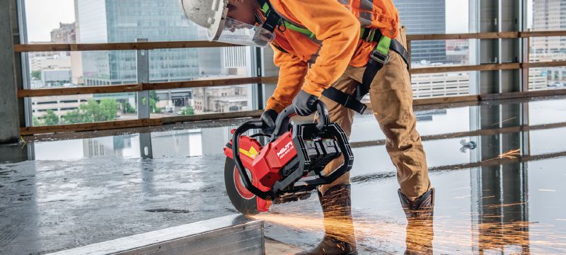 Hilti cut off shop saw