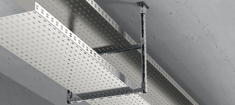 MT-50 C-Channel profile medium-duty C-Channel profile for use with MT-FL/MT-TL components in indoor environments Applications 1