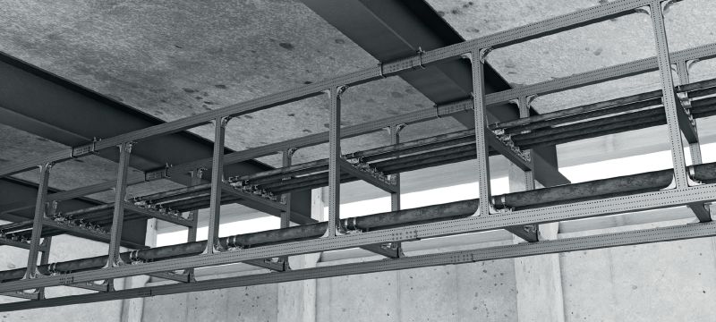 MP-PS 2-2 pipe shoe Outdoor coated (OC) pipe shoe with height and slope adjustability for heavy industrial applications with outer pipe diameters of 21-328 mm (1/2 to 12) Applications 1