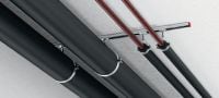 MRP-RPC Quick-close refrigeration pipe clamp Premium galvanised pipe clamp for economical cold water and chilled water applications Applications 3