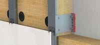 FOX VI L Bracket Versatile wall bracket for installing rainscreen façade substructures Applications 11