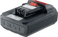 B 12-55 12V battery Compact, high-capacity 12V 5.0 Ah Li-ion battery with upgraded 21700 cells to deliver more work-per-charge