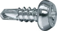 S-DD 02 Z 02 Interior metal framing screw with pan head (zinc-plated) for fastening stud to track
