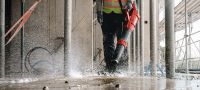 Go to slide 3 of 4: NBL 6-22 cordless blower Powerful jobsite blower for clearing jobsite debris and preparing work surfaces (Nuron battery platform) Applications 2