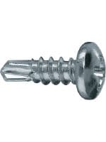 S-DD 08 Z 02 Metal framing screw Interior metal framing screw with oval head (zinc-plated) for fastening stud to track