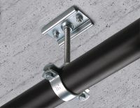 MFP-PC fixed point pipe clamp Galvanised fixed point pipe clamp for maximum performance in heavy-duty applications Applications 1