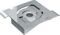 MT-FPT Threaded strut plate Fixation plate with threaded hole for attaching media to strut channels