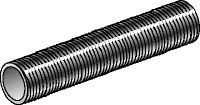 GR-G-F Threaded pipes Hot-dip galvanised (HDG) threaded pipe with 4.6 steel grade used as an accessory for various applications